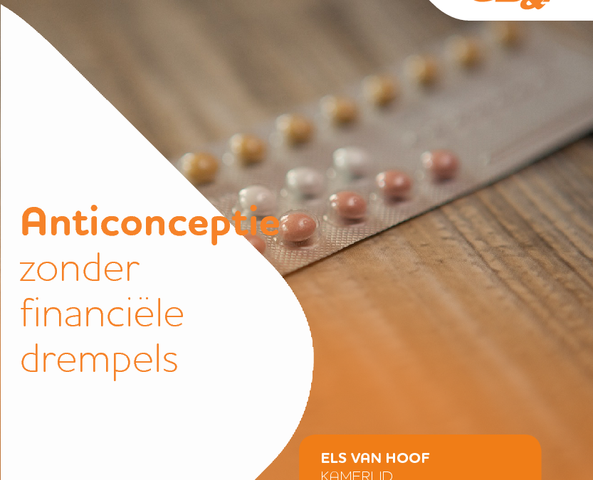 Kamer keurt CD&V-voorstel goed voor terugbetaling anticonceptiva voor kwetsbare groepen